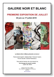 Exposition François Husson à la Galerie Noir et Blanc - Bastia