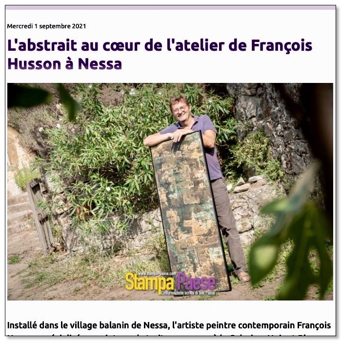 * Phot de l'article dans Stampa Paese