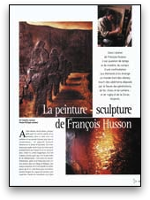 *article presse dans journal Kalliste