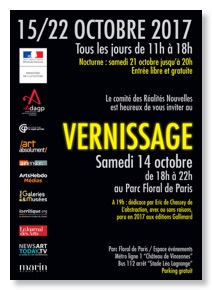 * Invitation au 71ème Salon des Réalités Nouvelles